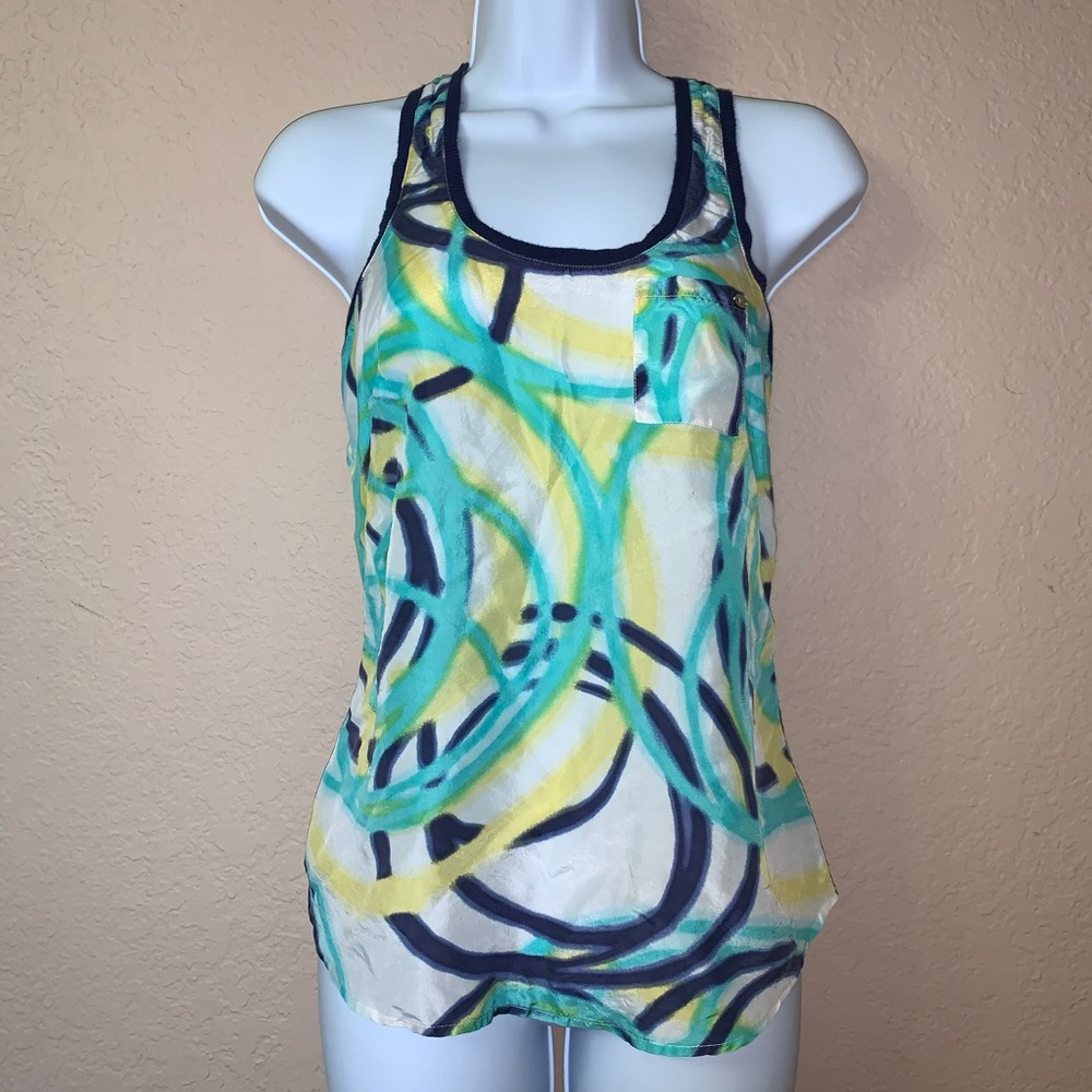 A/X Armani Exchange Silk Tank, size xs